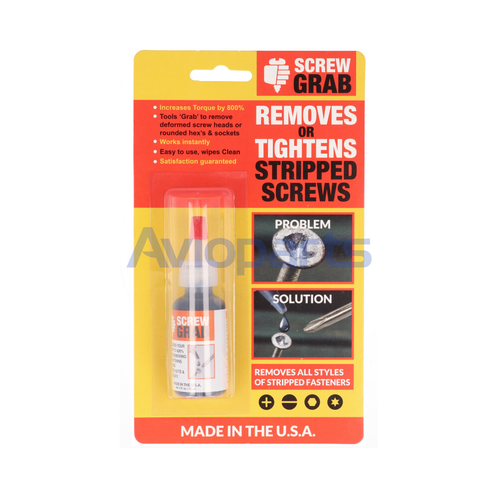 SCREW GRAB FRICTION DROPS, BOTTLE 15 ML ( 0,5 OZ FL) // MNF PN BONDHUS 94205